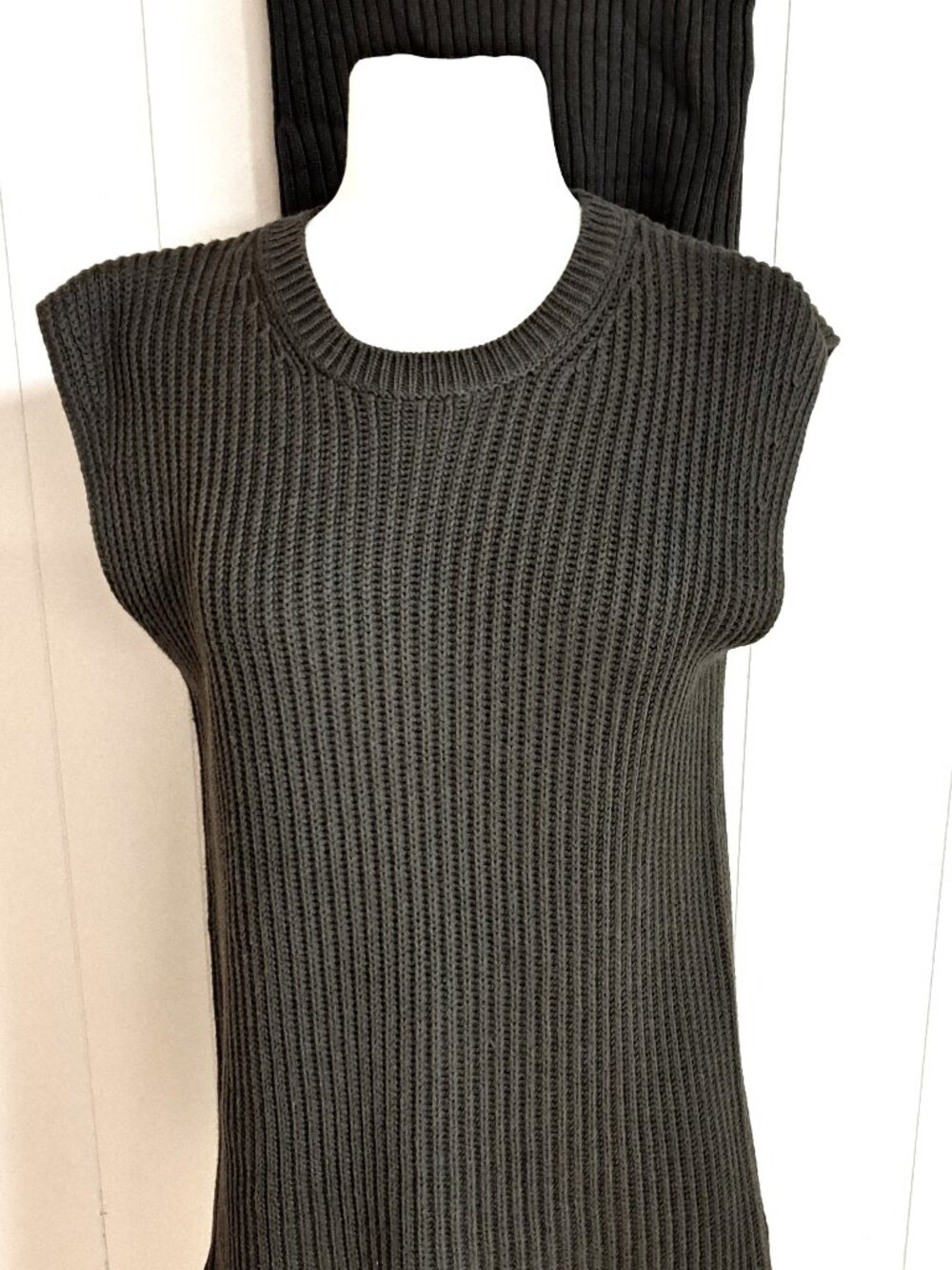 MICHAEL KORS ARMY GREEN LADIES TUNIC SWEATER W TURTLENECK PIECE SIZE SM